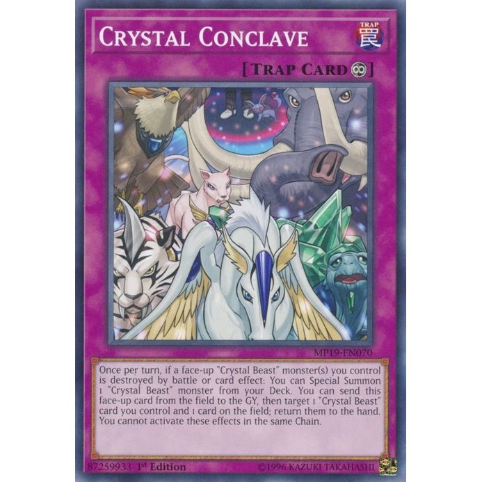 Image for Crystal Conclave (MP19-EN070) (MP19) - YuGiOh