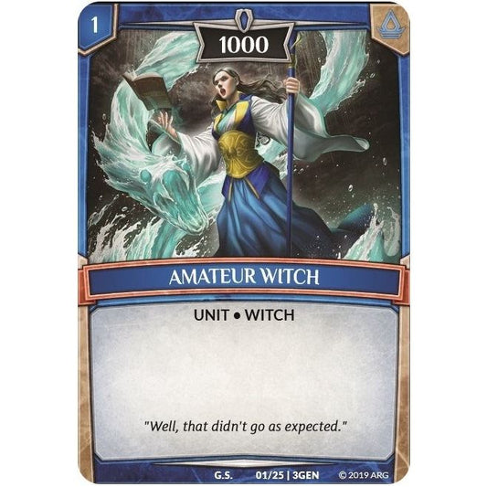 Image for Amateur Witch (1/25 | 3GEN) (GEN) - Argent Saga TCG