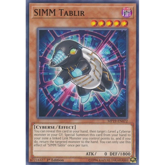 Image for SIMM Tablir (MP19-EN072) (MP19) - YuGiOh