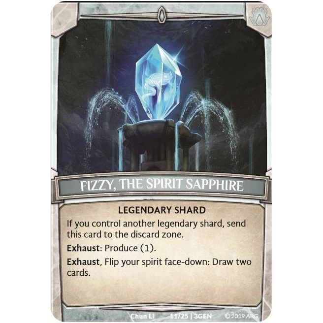 Image for Fizzy, the Spirit Sapphire (11/25 | 3GEN) (GEN) - Argent Saga TCG