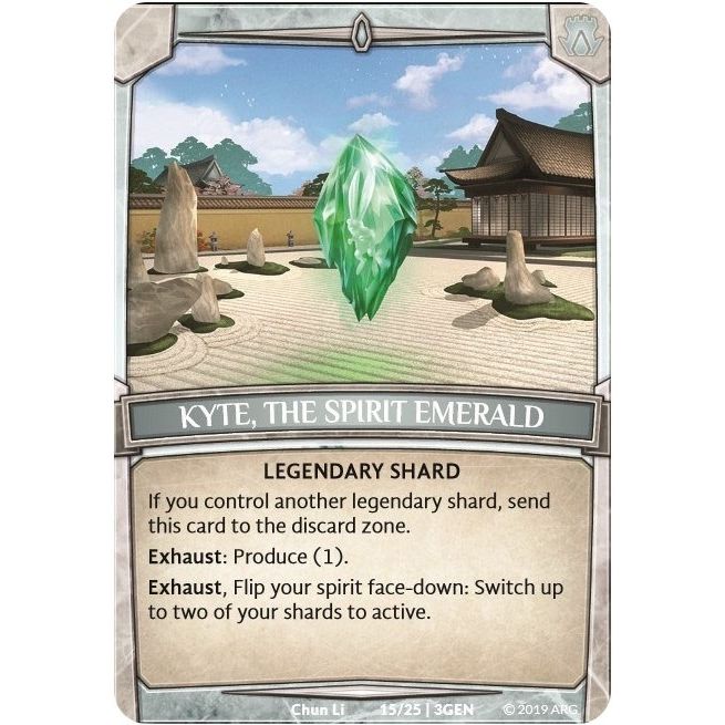 Image for Kyte, the Spirit Emerald (15/25 | 3GEN) (GEN) - Argent Saga TCG