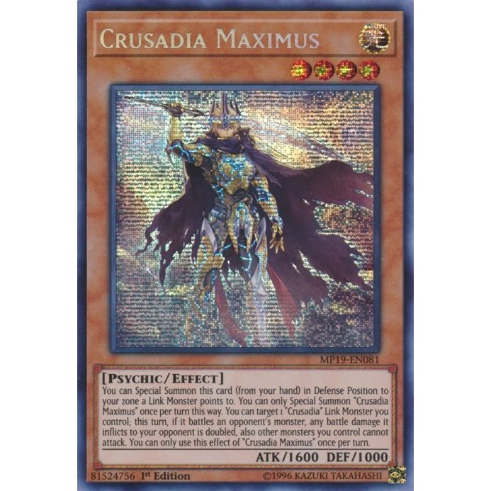 Image for Crusadia Maximus (MP19-EN081) (MP19) - YuGiOh