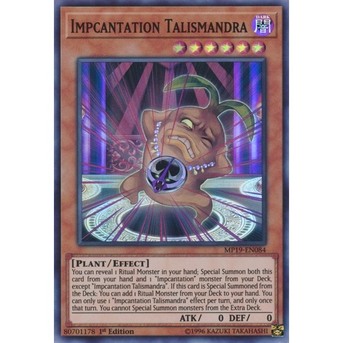 Image for Impcantation Talismandra (MP19-EN084) (MP19) - YuGiOh