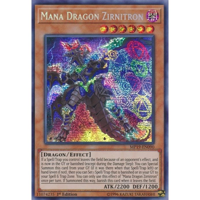 Image for Mana Dragon Zirnitron (MP19-EN090) (MP19) - YuGiOh