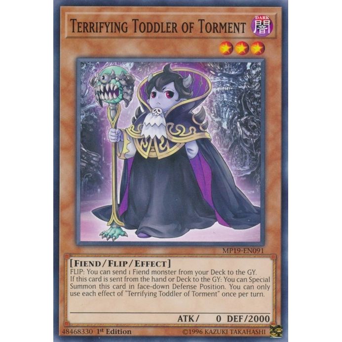 Image for Terrifying Toddler of Torment (MP19-EN091) (MP19) - YuGiOh