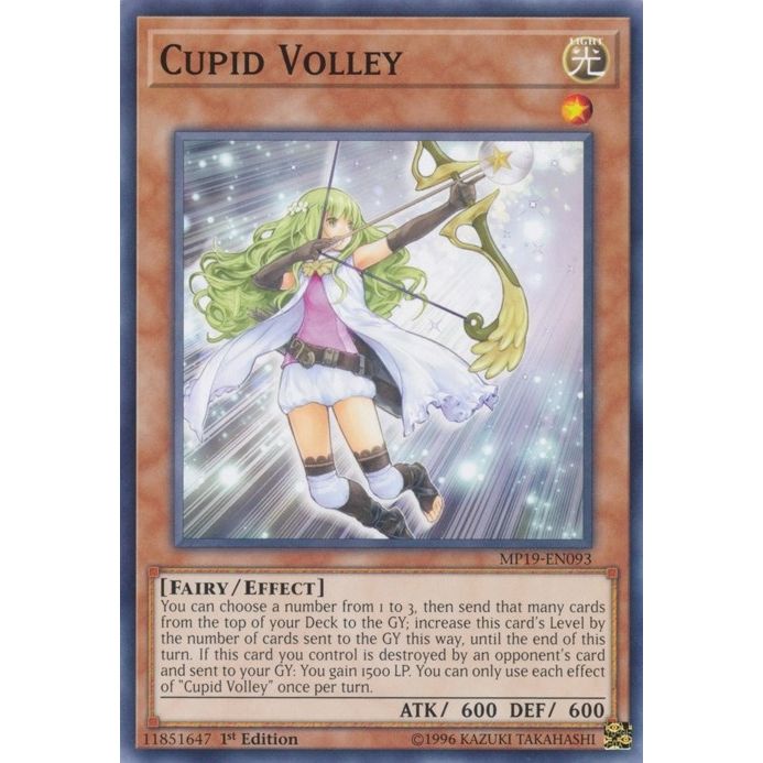 Image for Cupid Volley (MP19-EN093) (MP19) - YuGiOh
