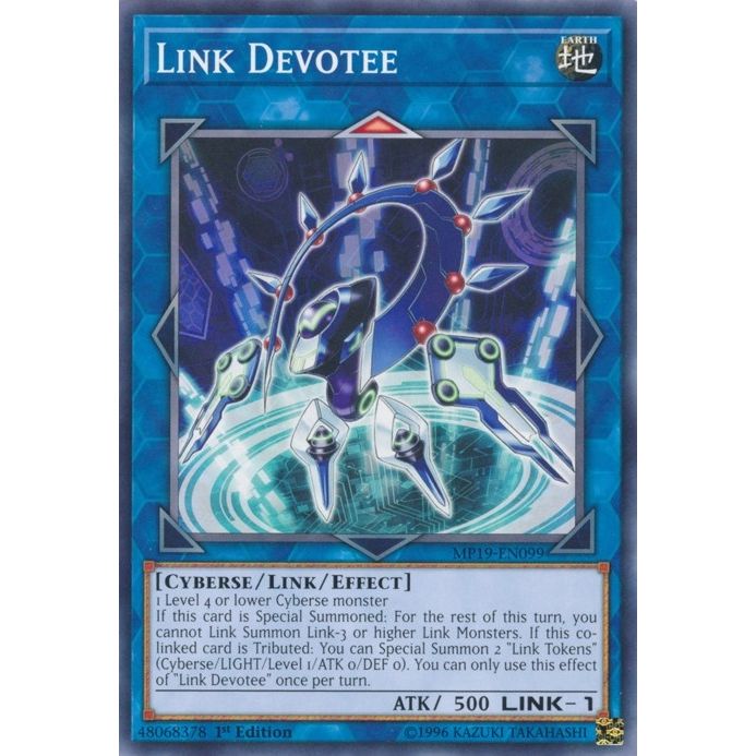 Image for Link Devotee (MP19-EN099) (MP19) - YuGiOh
