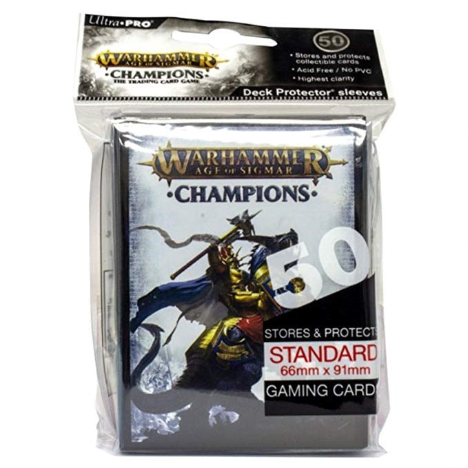 Image for Warhammer: Age of Sigmar - Champions Standard Deck Protectors - Order (50-Pack) - Card Sleeves