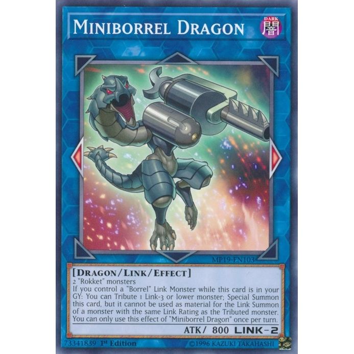 Image for Miniborrel Dragon (MP19-EN103) (MP19) - YuGiOh