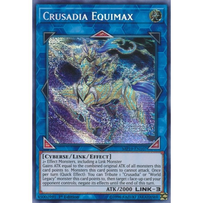Image for Crusadia Equimax (MP19-EN107) (MP19) - YuGiOh