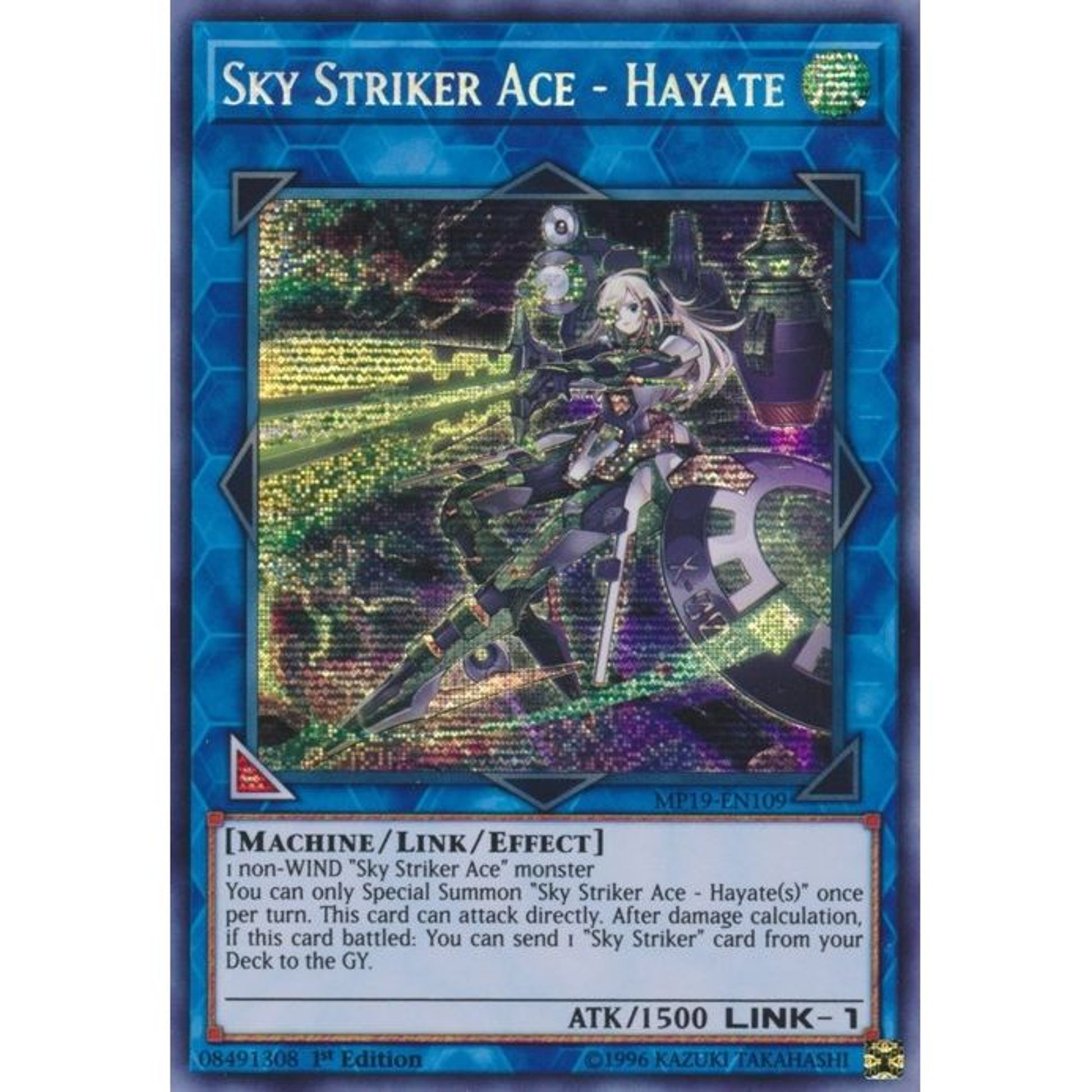 Image for Sky Striker Ace - Hayate (MP19-EN109) (MP19) - YuGiOh
