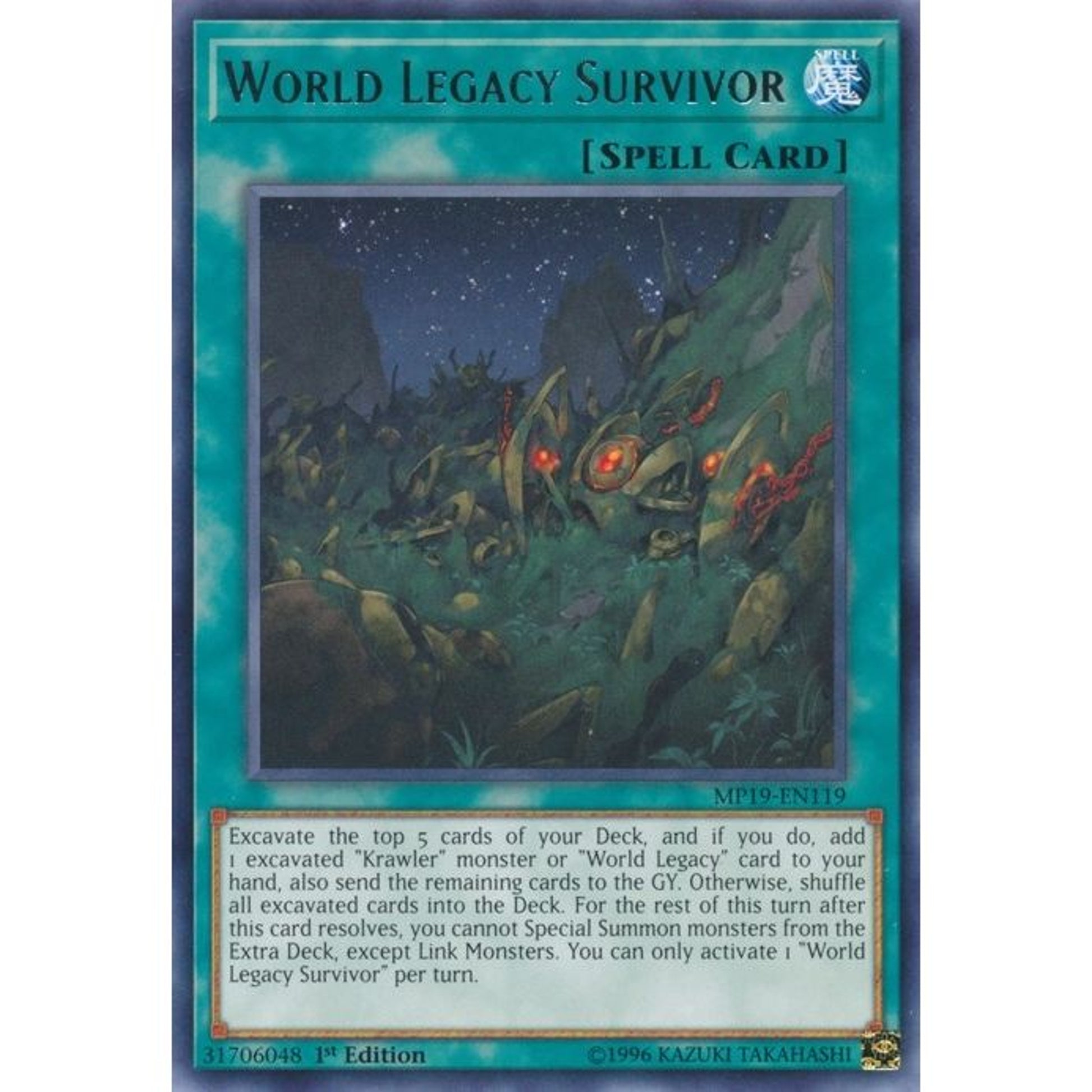 Image for World Legacy Survivor (MP19-EN119) (MP19) - YuGiOh