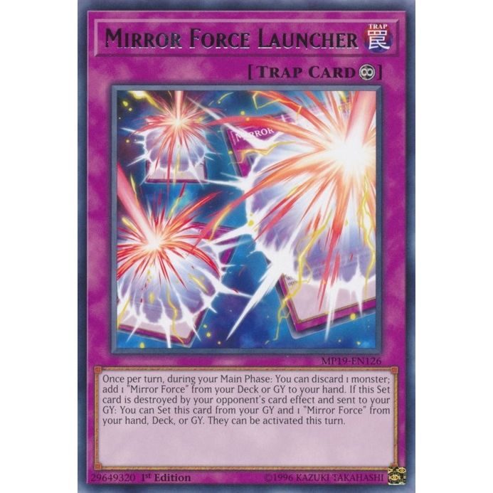 Image for Mirror Force Launcher (MP19-EN126) (MP19) - YuGiOh