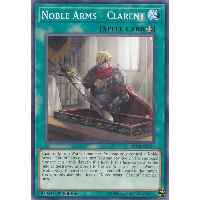 Image for Noble Arms - Clarent (MP19-EN144) (MP19) - YuGiOh