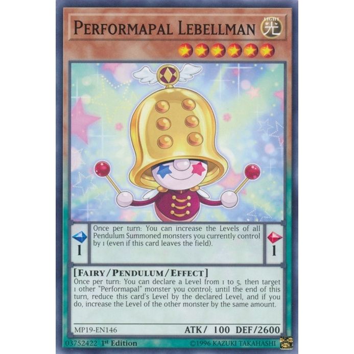 Image for Performapal Lebellman (MP19-EN146) (MP19) - YuGiOh