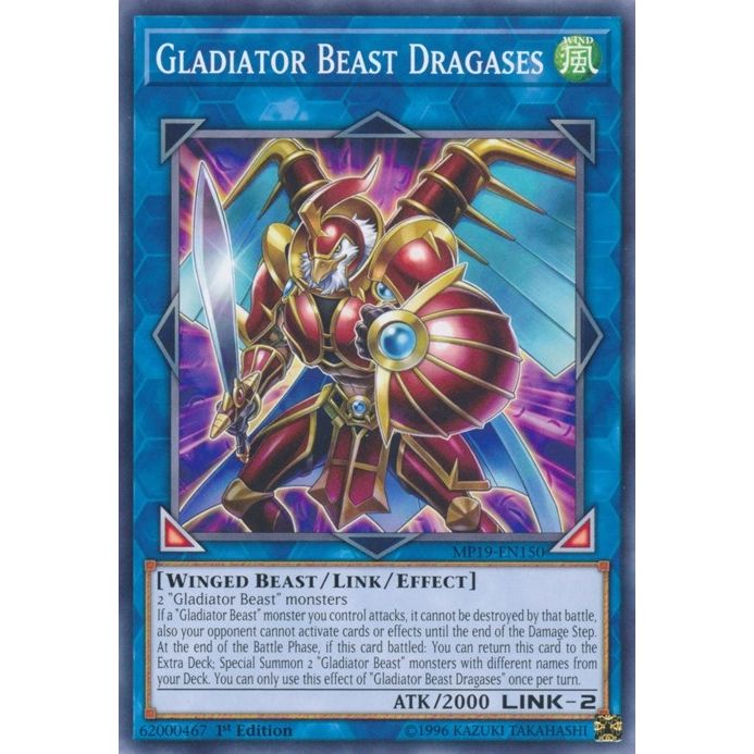 Image for Gladiator Beast Dragases (MP19-EN150) (MP19) - YuGiOh