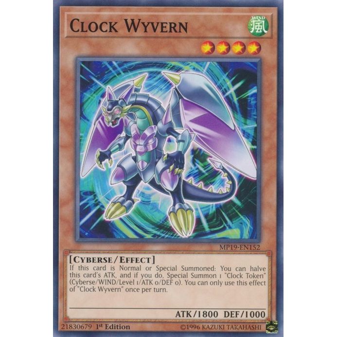 Image for Clock Wyvern (MP19-EN152) (MP19) - YuGiOh