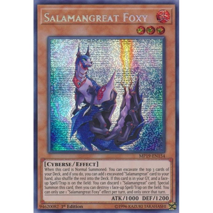 Image for Salamangreat Foxy (MP19-EN154) (MP19) - YuGiOh