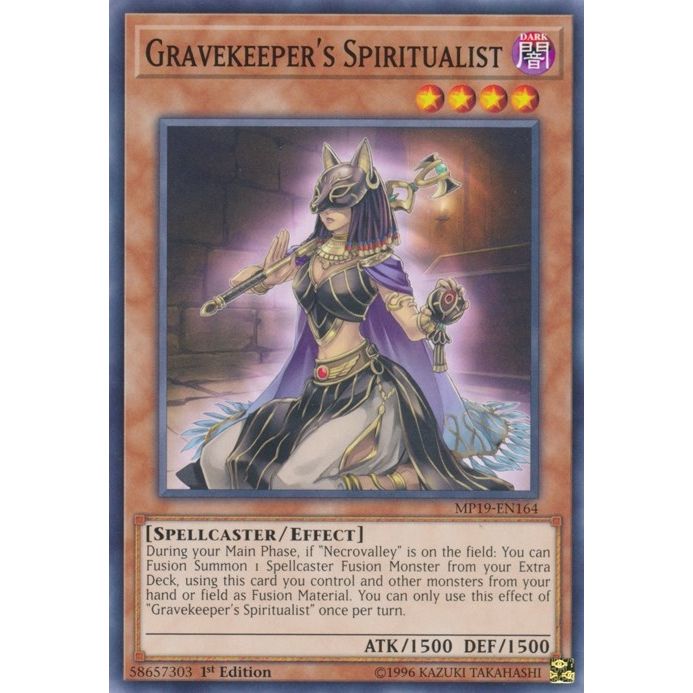 Image for Gravekeeper's Spiritualist (MP19-EN164) (MP19) - YuGiOh