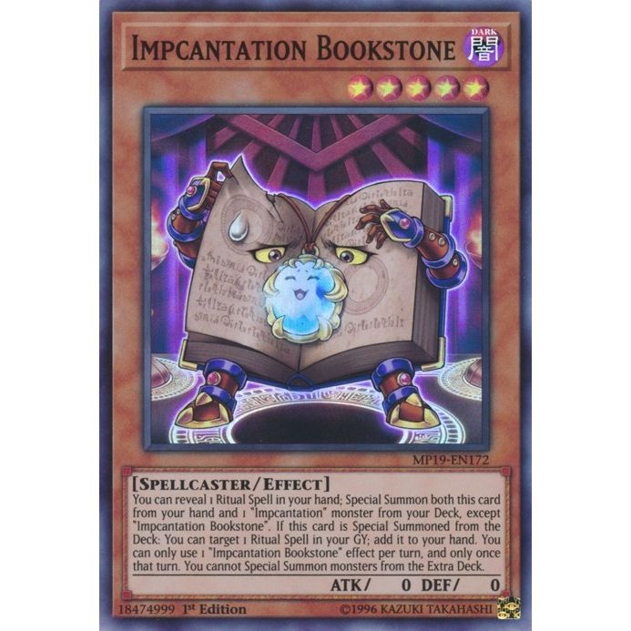 Image for Impcantation Bookstone (MP19-EN172) (MP19) - YuGiOh