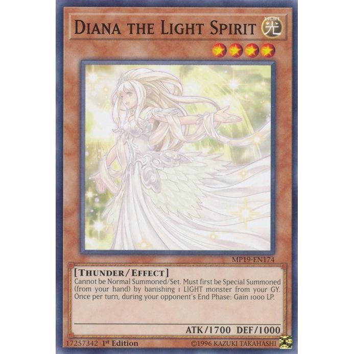 Image for Diana the Light Spirit (MP19-EN174) (MP19) - YuGiOh