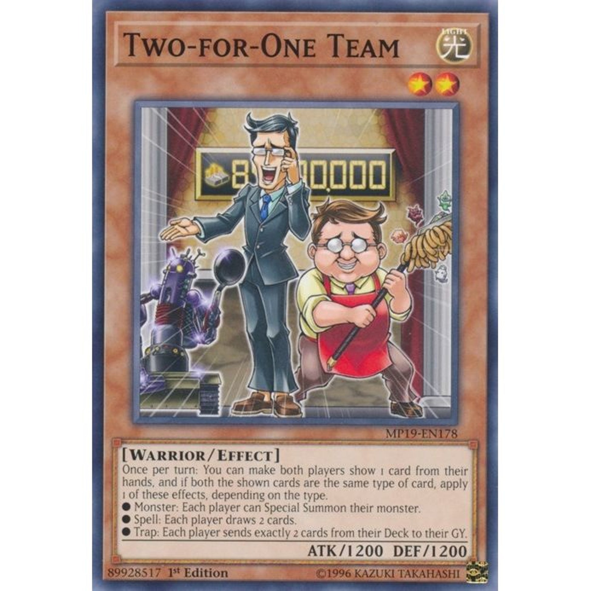 Image for Two-for-One Team (MP19-EN178) (MP19) - YuGiOh