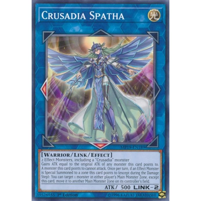 Image for Crusadia Spatha (MP19-EN189) (MP19) - YuGiOh
