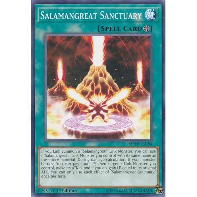 Image for Salamangreat Sanctuary (MP19-EN194) (MP19) - YuGiOh