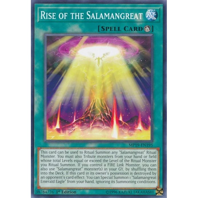 Image for Rise of the Salamangreat (MP19-EN195) (MP19) - YuGiOh