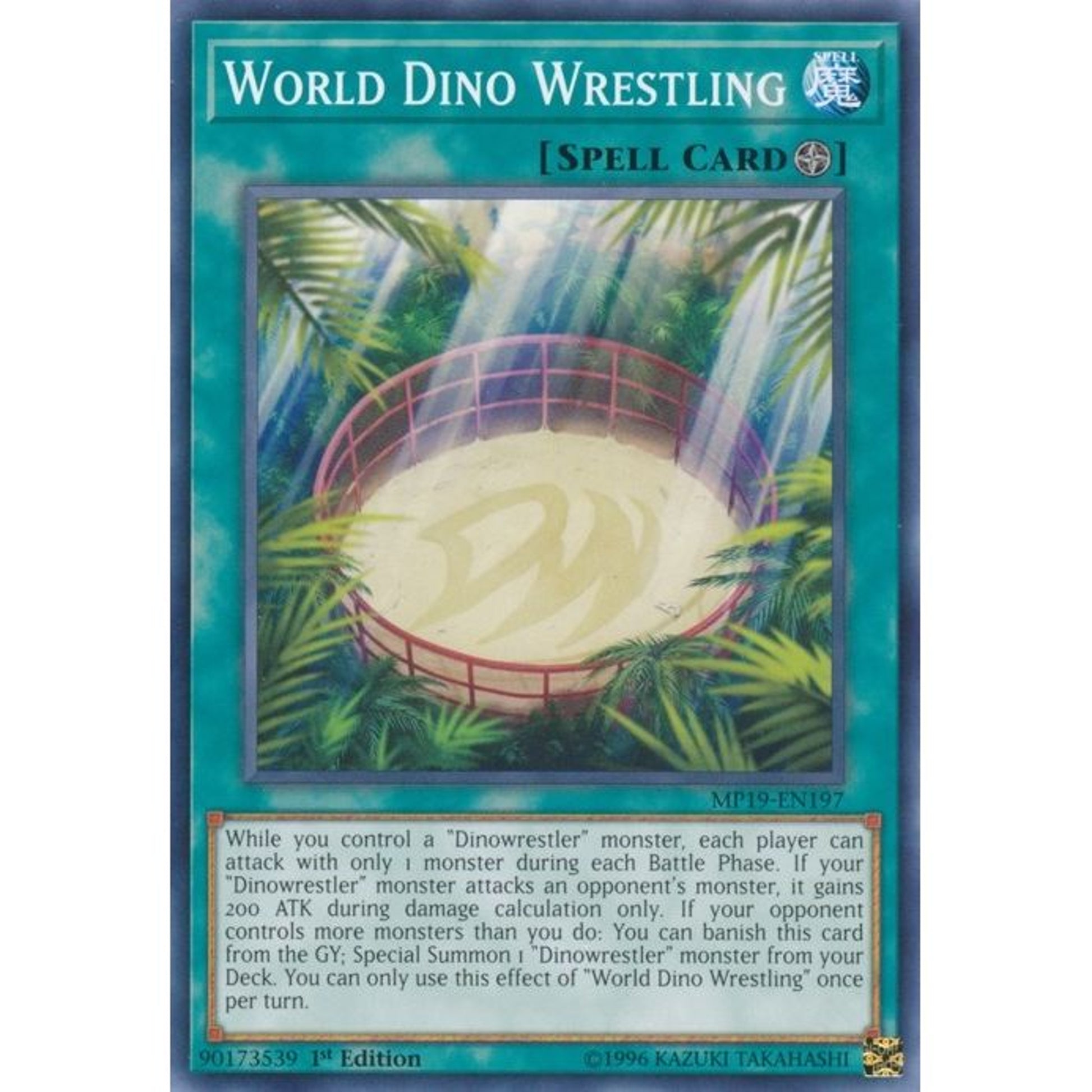 Image for World Dino Wrestling (MP19-EN197) (MP19) - YuGiOh