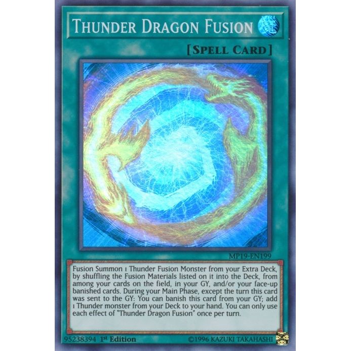Image for Thunder Dragon Fusion (MP19-EN199) (MP19) - YuGiOh