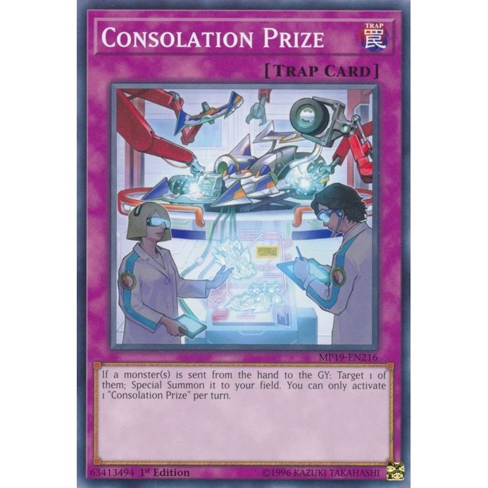 Image for Consolation Prize (MP19-EN216) (MP19) - YuGiOh