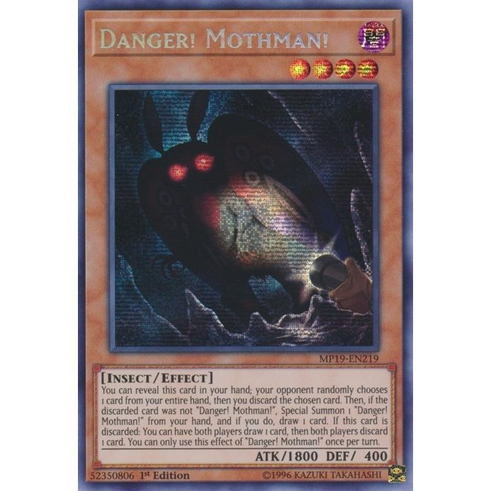 Image for Danger! Mothman! (MP19-EN219) (MP19) - YuGiOh