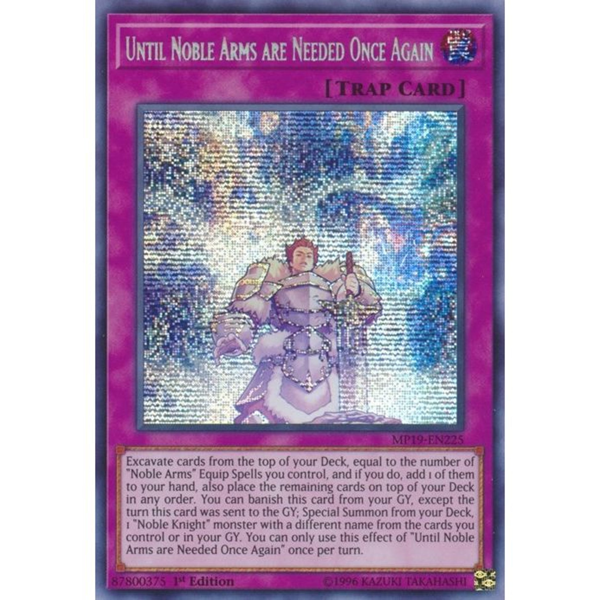 Image for Until Noble Arms are Needed Once Again (MP19-EN225) (MP19) - YuGiOh