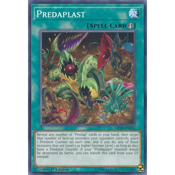 Image for Predaplast (MP19-EN231) (MP19) - YuGiOh
