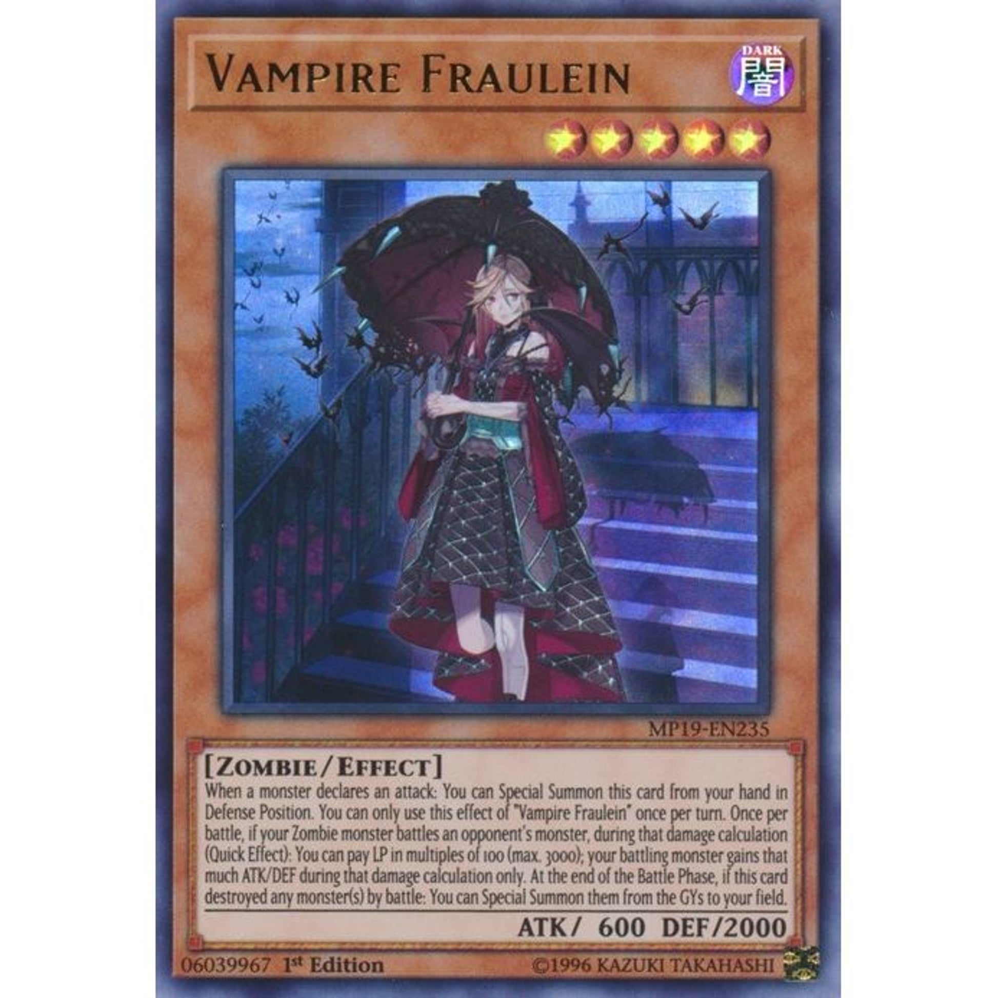 Image for Vampire Fraulein (MP19-EN235) (MP19) - YuGiOh