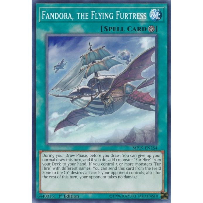 Image for Fandora, the Flying Furtress (MP19-EN254) (MP19) - YuGiOh