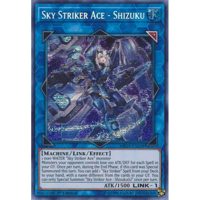 Image for Sky Striker Ace - Shizuku (MP19-EN258) (MP19) - YuGiOh