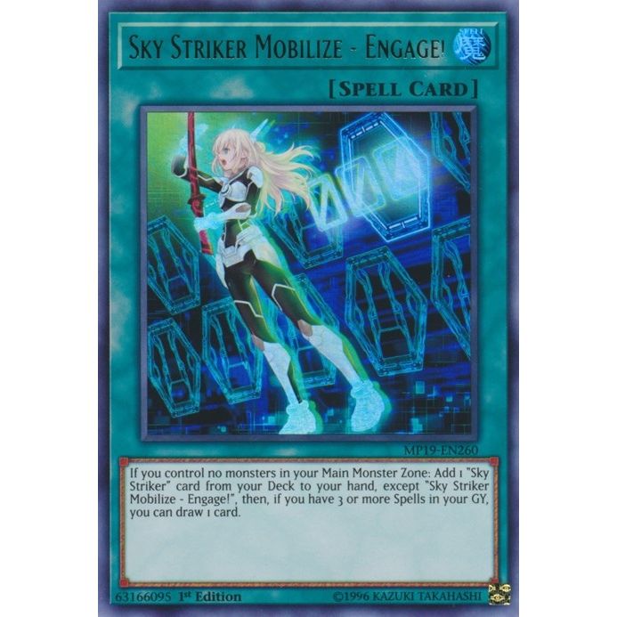 Image for Sky Striker Mobilize - Engage! (MP19-EN260) (MP19) - YuGiOh