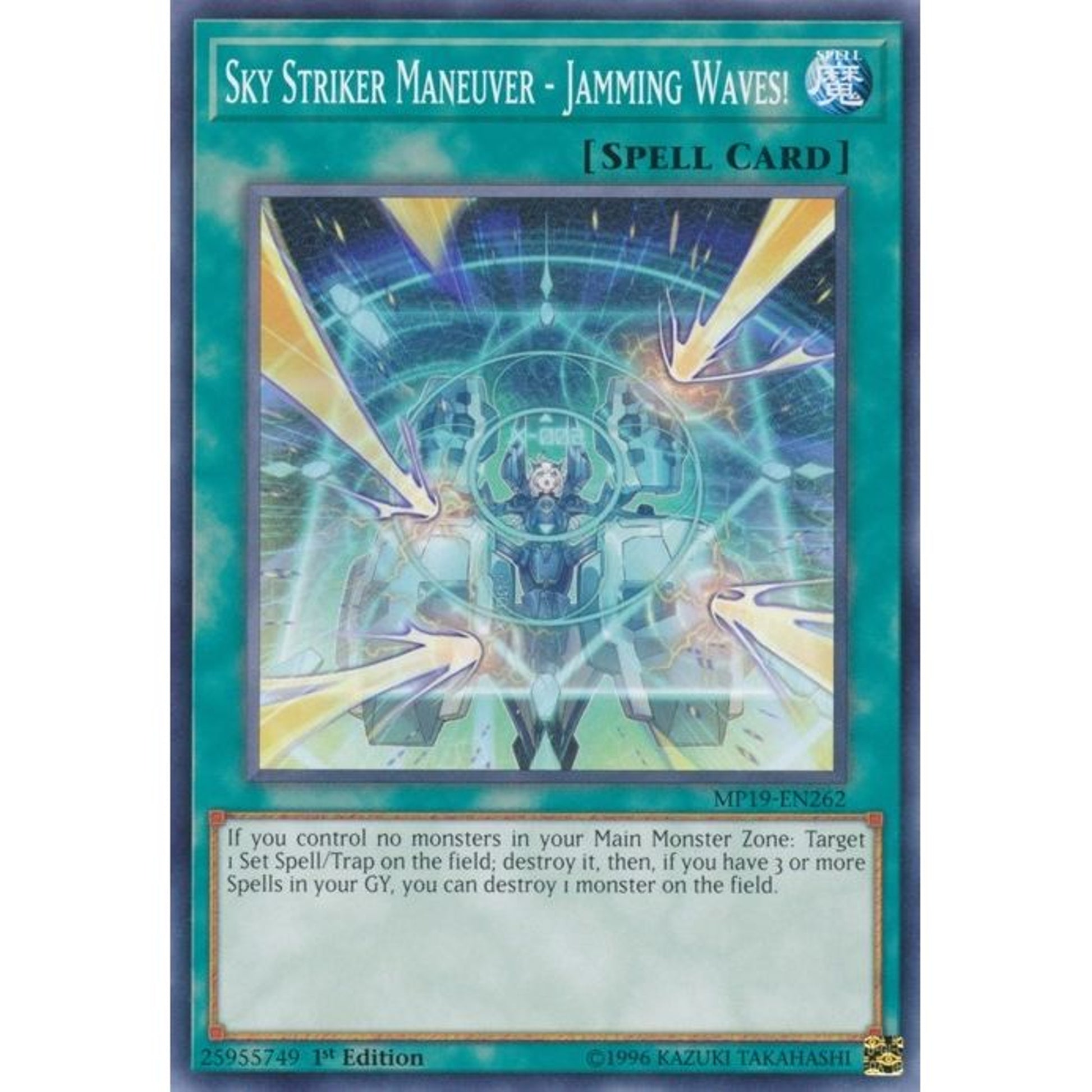 Image for Sky Striker Maneuver - Jamming Waves! (MP19-EN262) (MP19) - YuGiOh