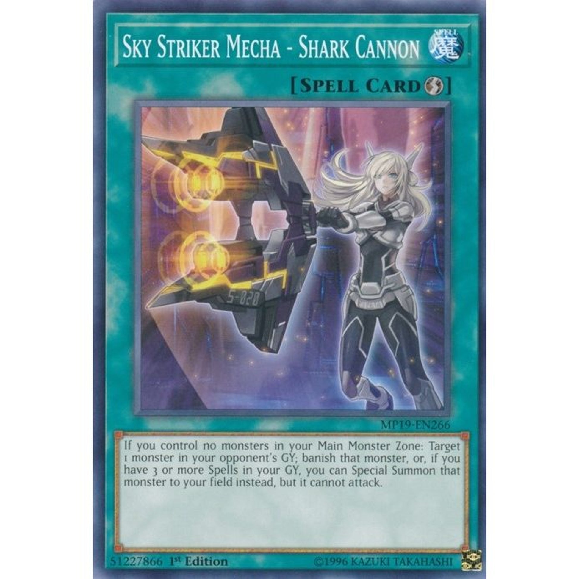 Image for Sky Striker Mecha - Shark Cannon (MP19-EN266) (MP19) - YuGiOh