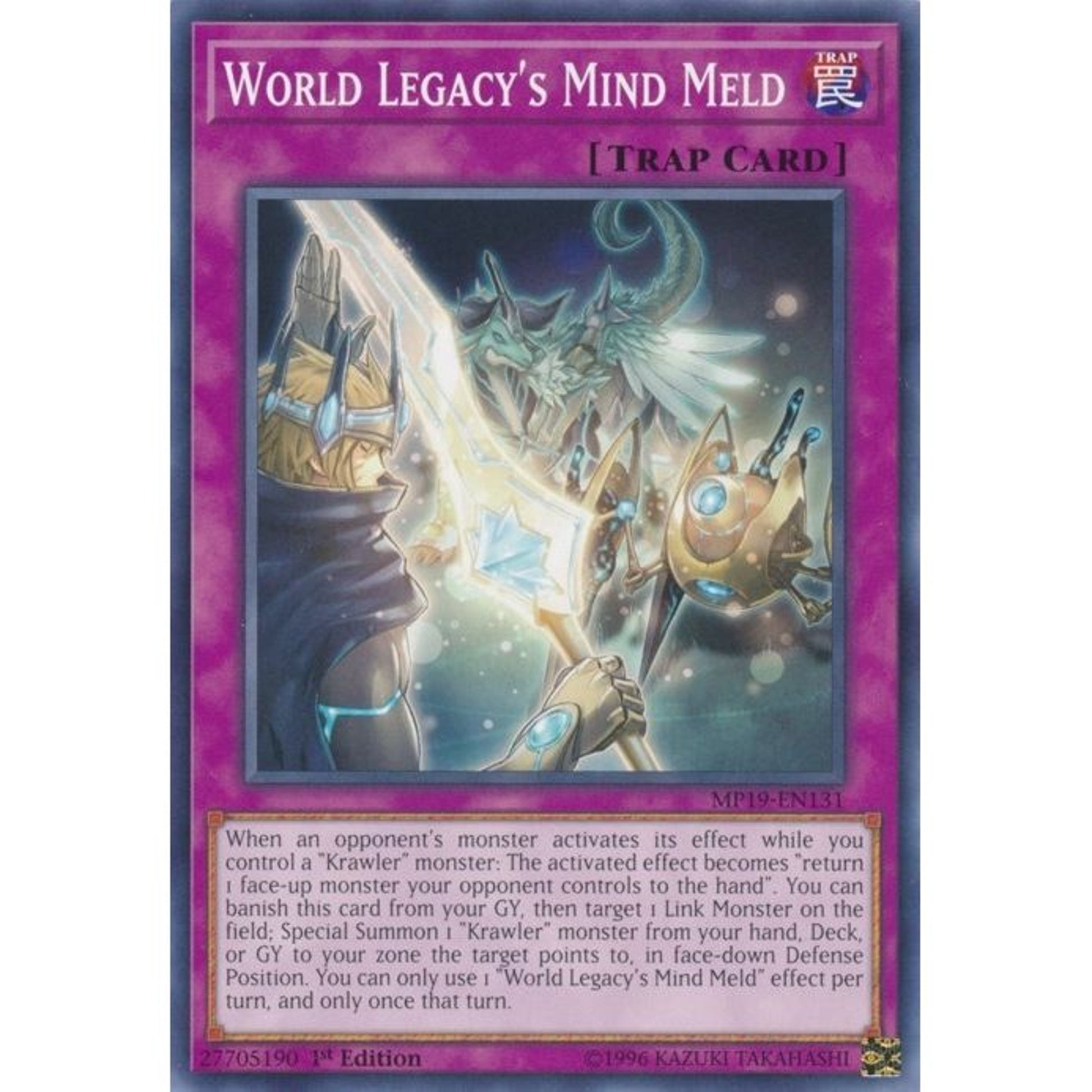 Image for World Legacy's Mind Meld (MP19-EN131) (MP19) - YuGiOh