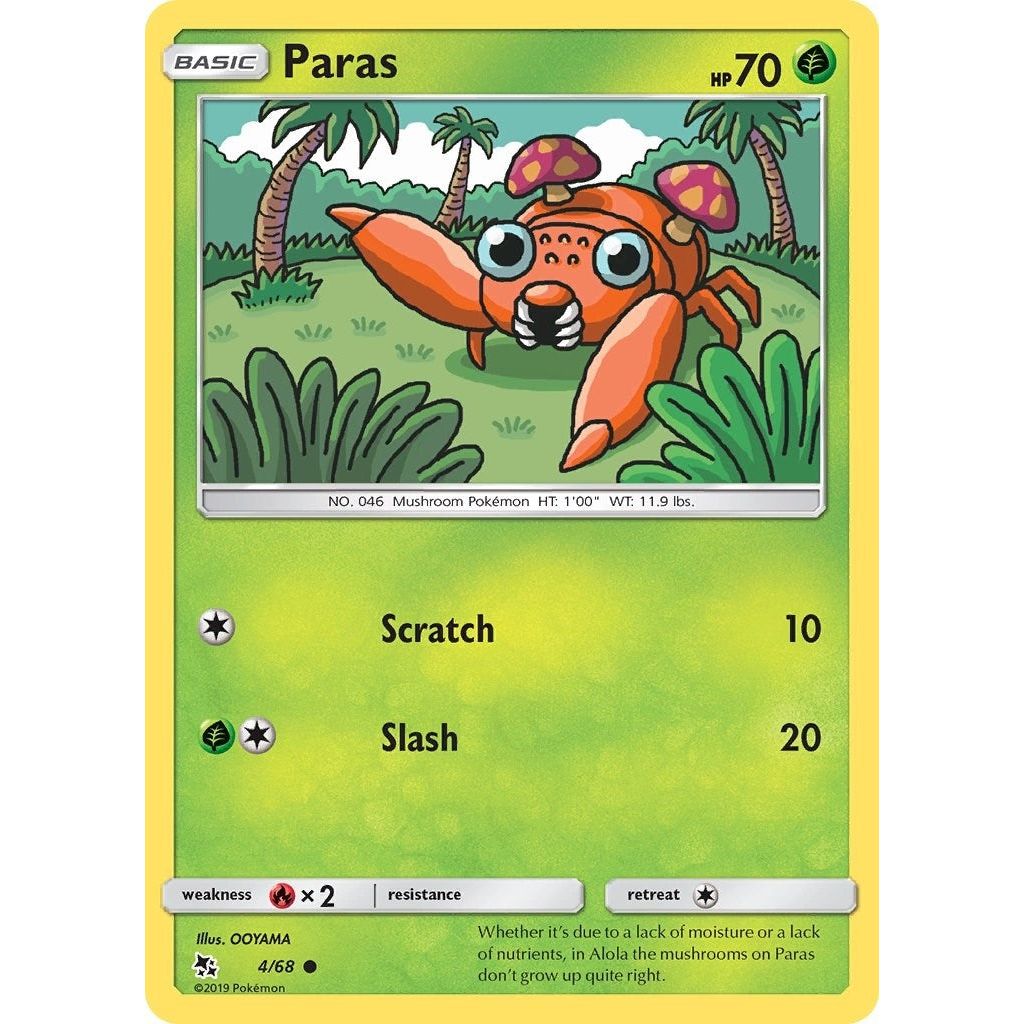 Image for Paras (4/68) (HIF) - Pokemon
