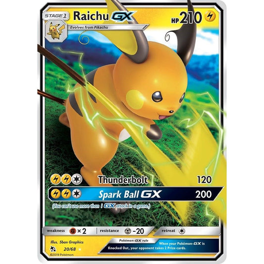 Image for Raichu GX (20/68) (HIF) - Pokemon