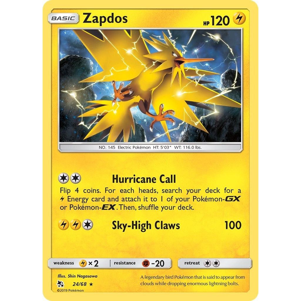 Image for Zapdos (24/68) (HIF) - Pokemon