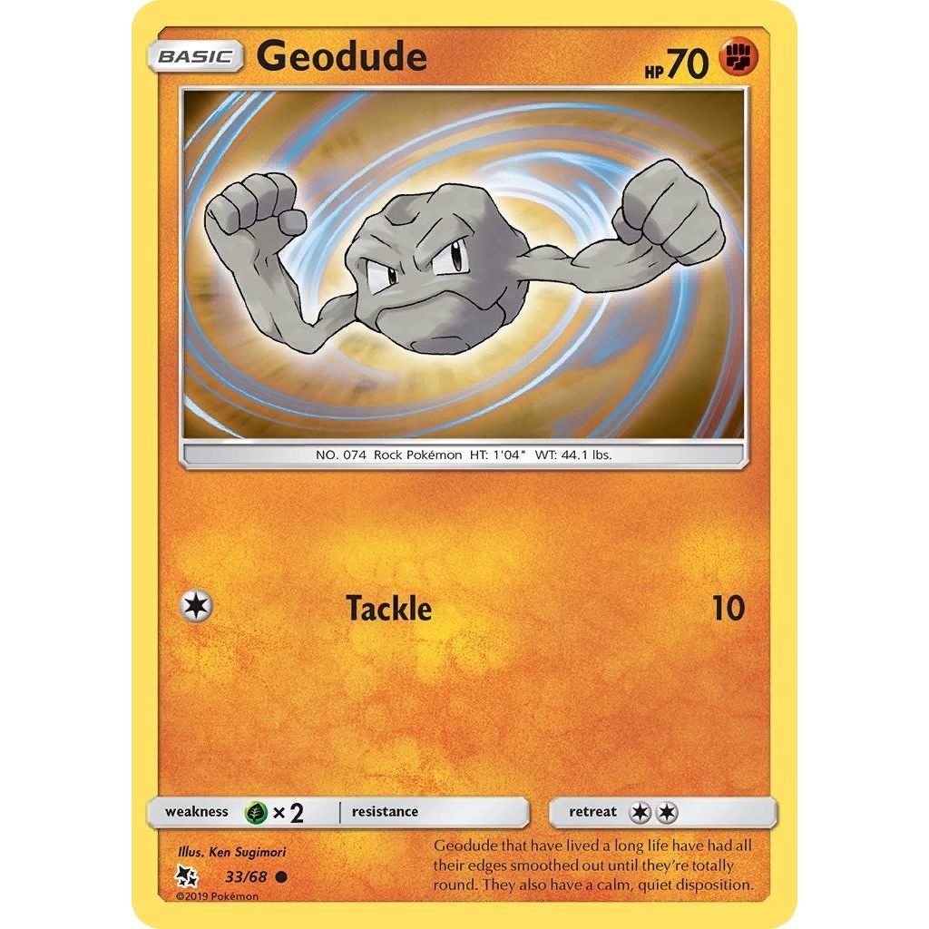 Image for Geodude (33/68) (HIF) - Pokemon
