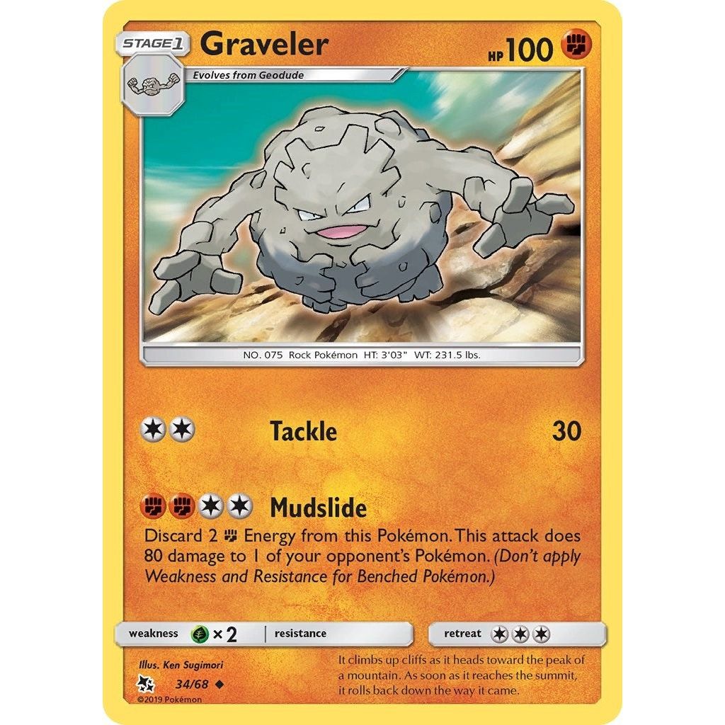 Image for Graveler (34/68) (HIF) - Pokemon