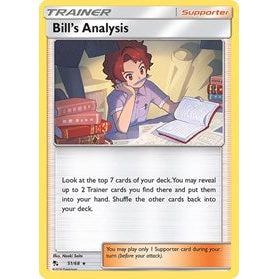 Bill's Analysis Pokemon