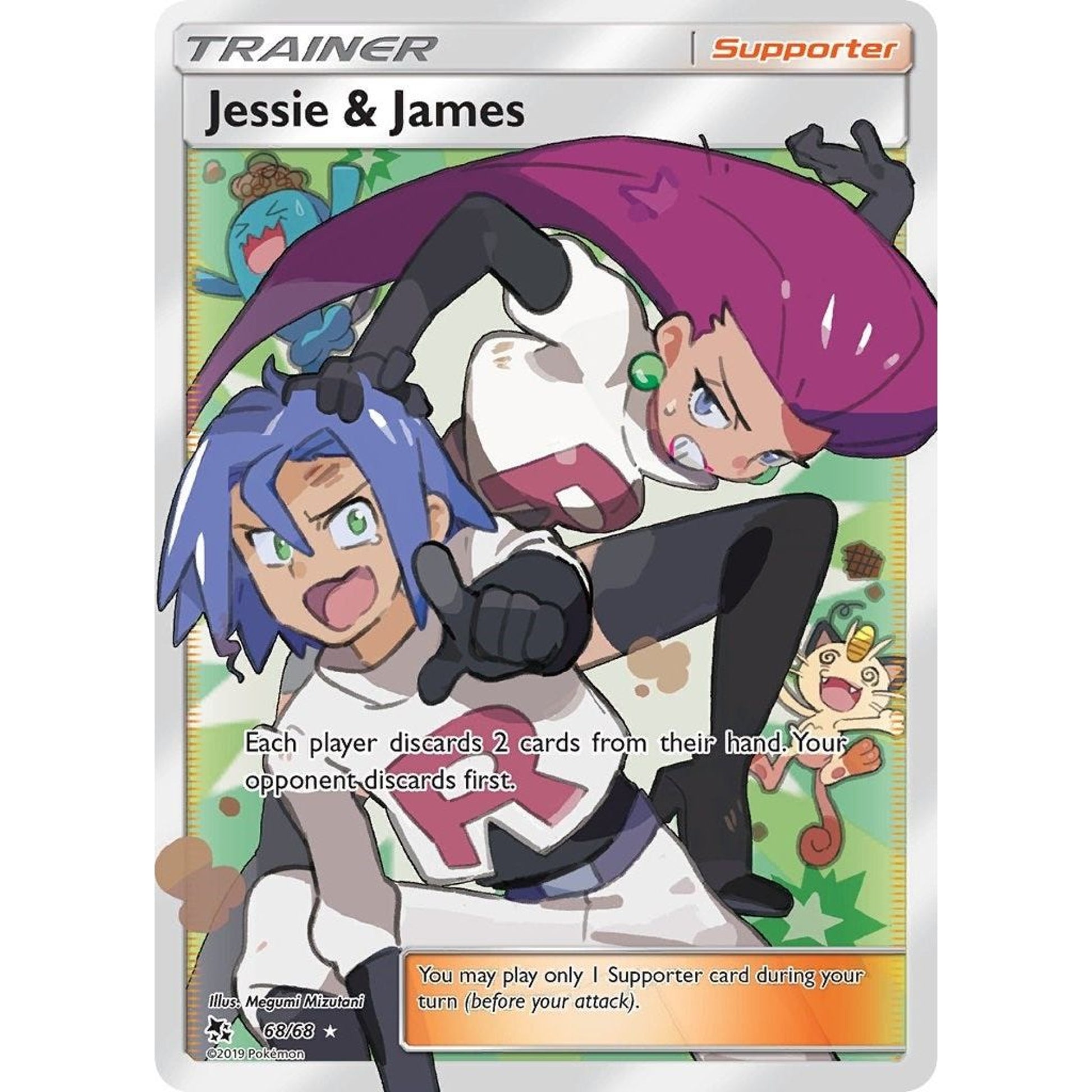 Image for Jessie & James (Full Art) (68/68) (HIF) - Pokemon