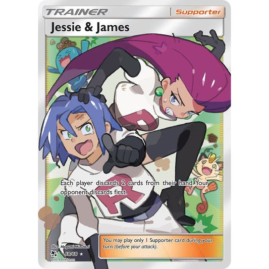 Image for Jessie & James (Full Art) (68/68) (HIF) - Pokemon